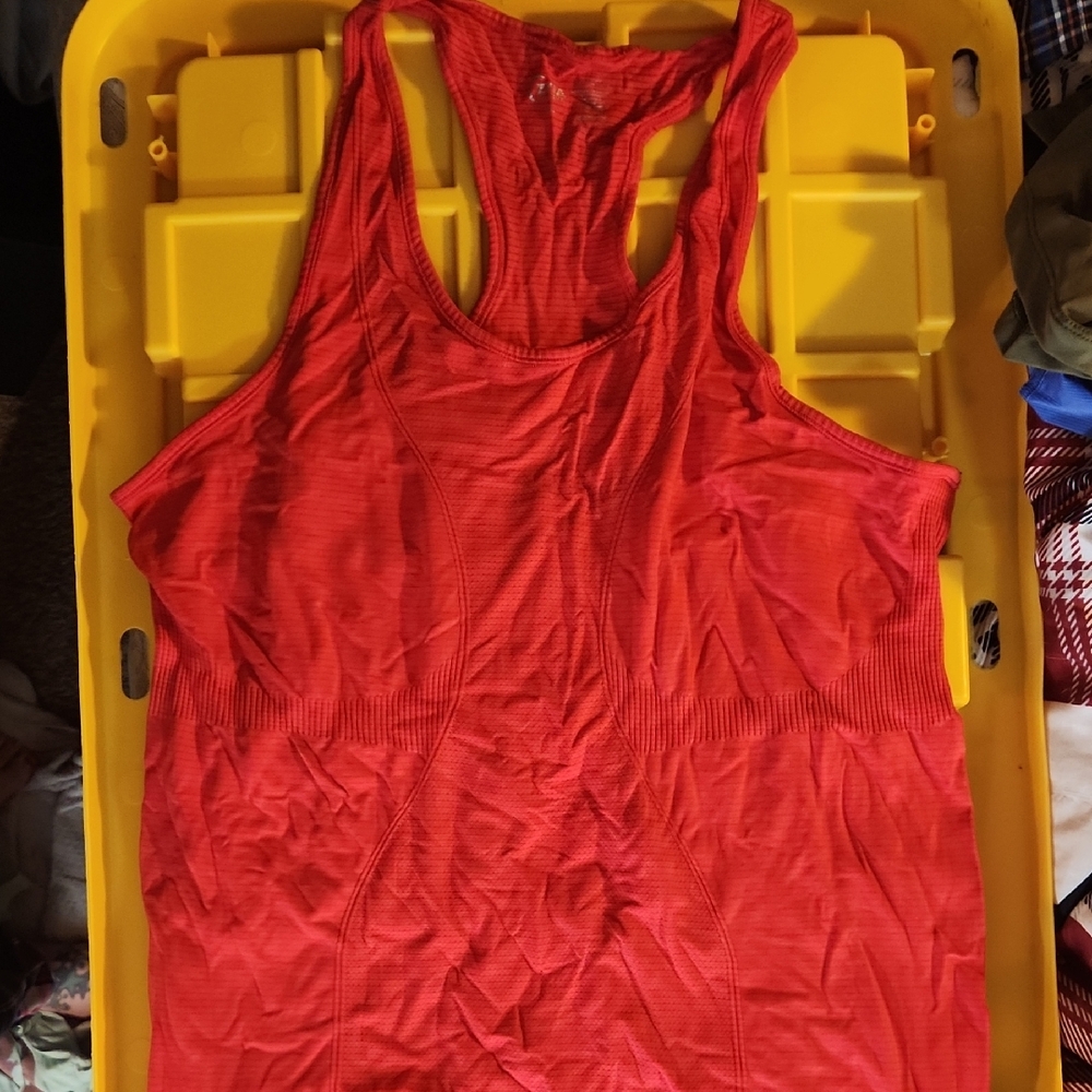 ZYIA Active Red Tank Top